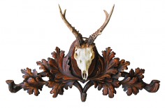 Carved coat rack