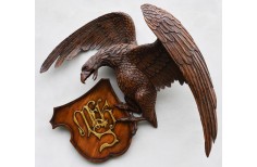 Eagel with monogram