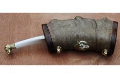 Antique gunpowder horn