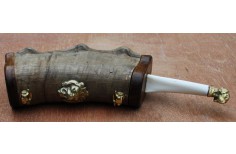 Antique gunpowder horn